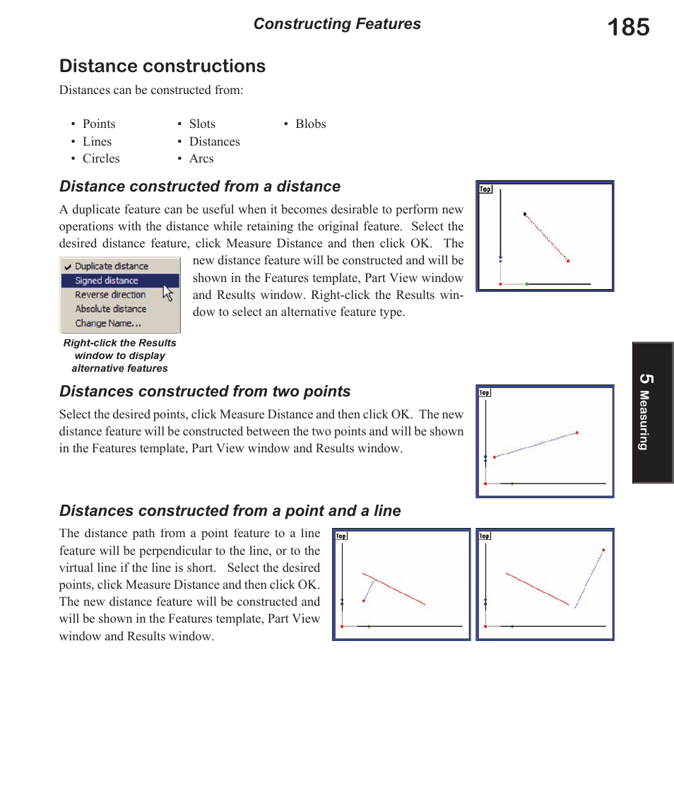 Distance constructions | HEIDENHAIN IK 5494-2D User Manual | Page 207 / 411