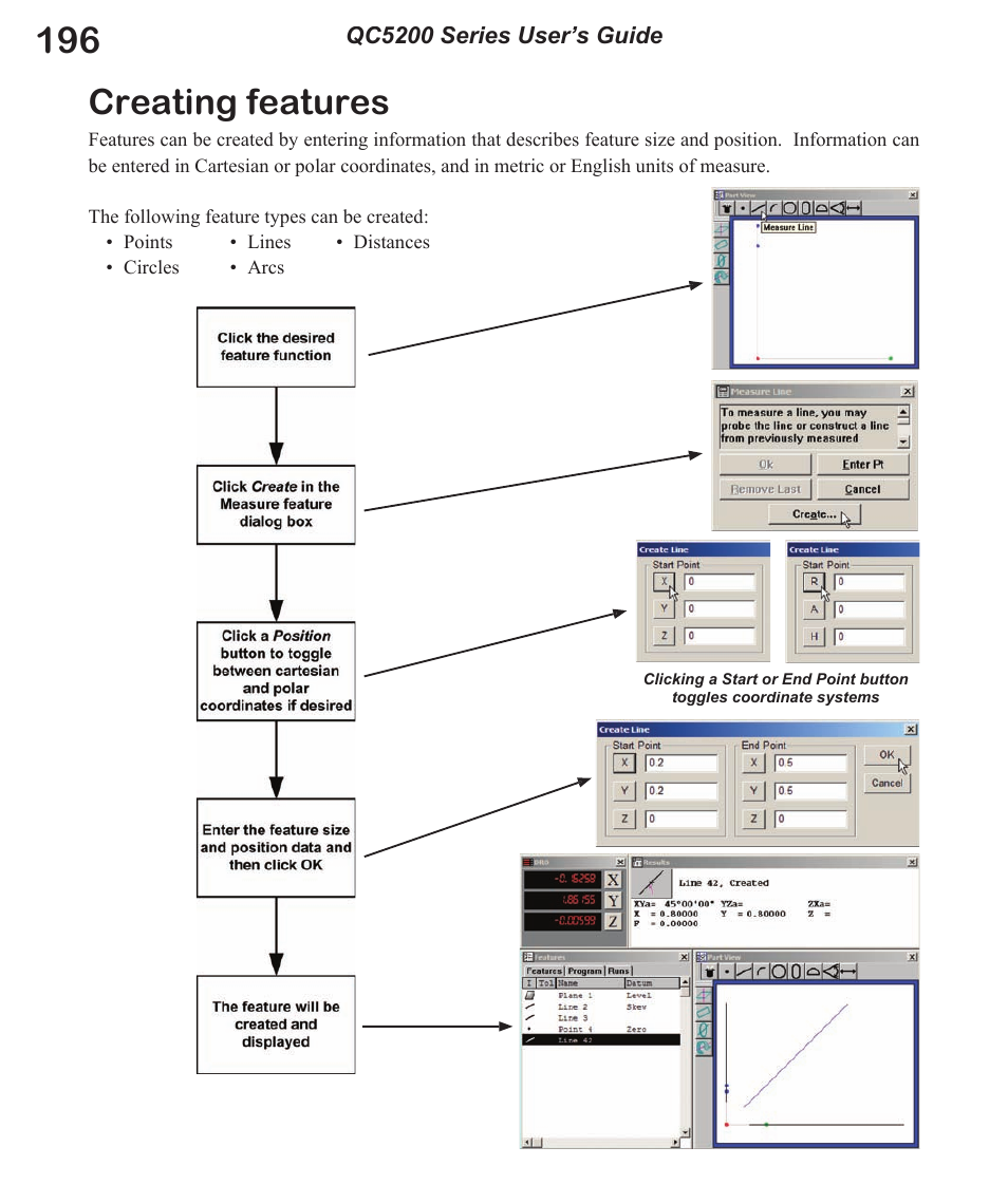 Creating features | HEIDENHAIN IK 5494-2D User Manual | Page 218 / 411