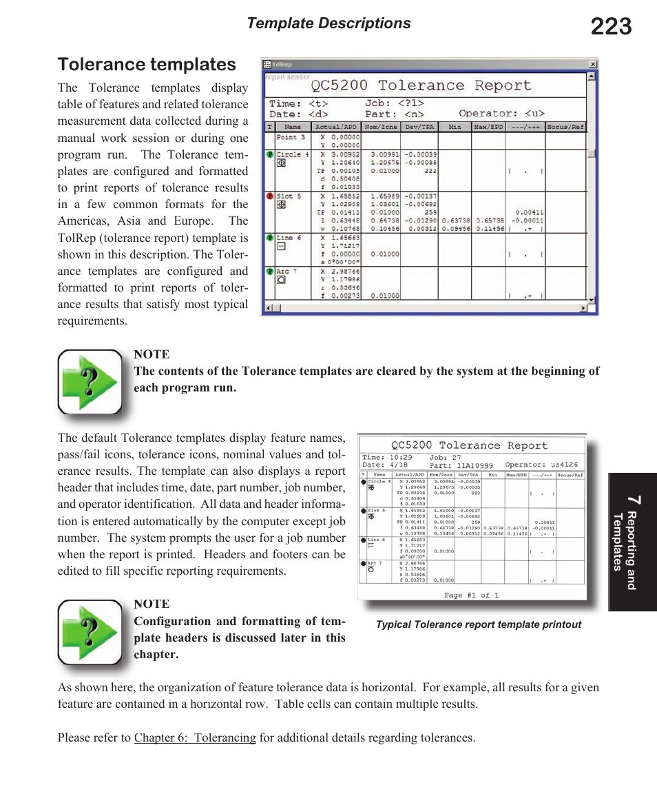 Tolerance templates | HEIDENHAIN IK 5494-2D User Manual | Page 245 / 411