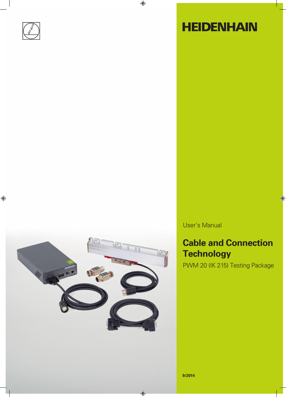 HEIDENHAIN PWM 20 User Manual | 163 pages