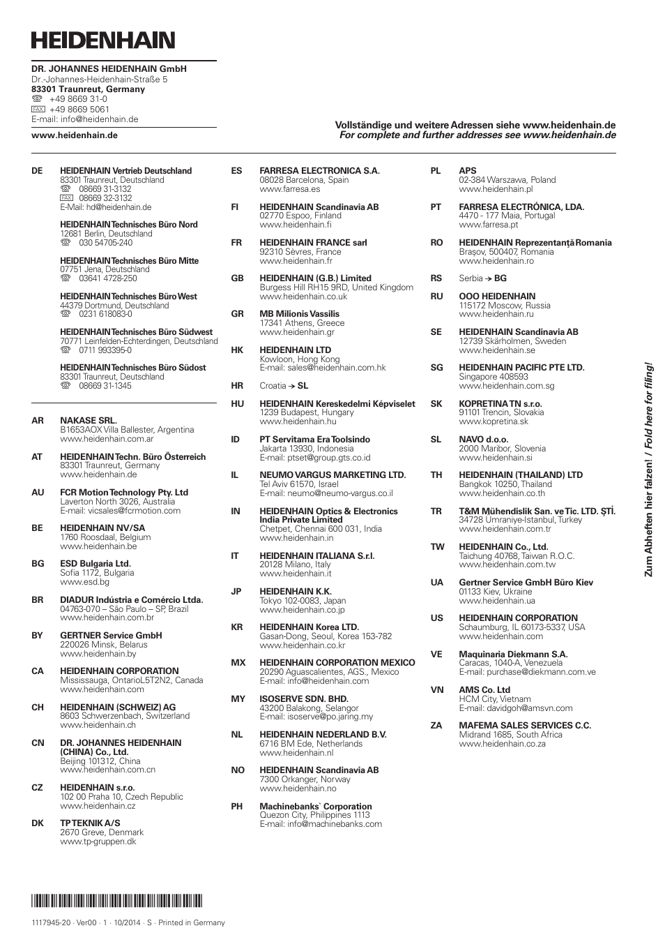 HEIDENHAIN PWM 20 User Manual | Page 163 / 163