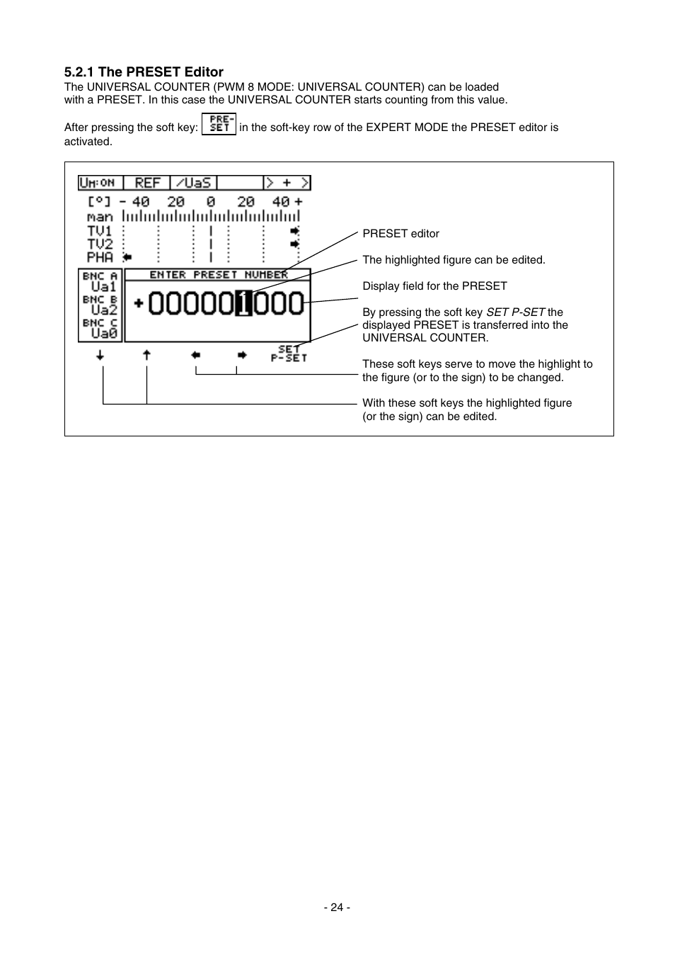 1 the preset editor | HEIDENHAIN PWM 8 User Manual | Page 24 / 90