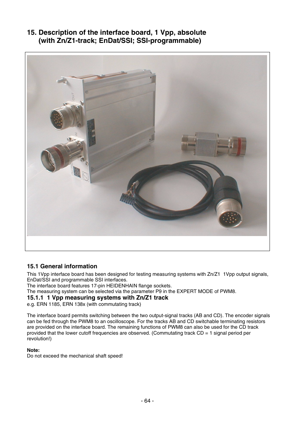 HEIDENHAIN PWM 8 User Manual | Page 64 / 90