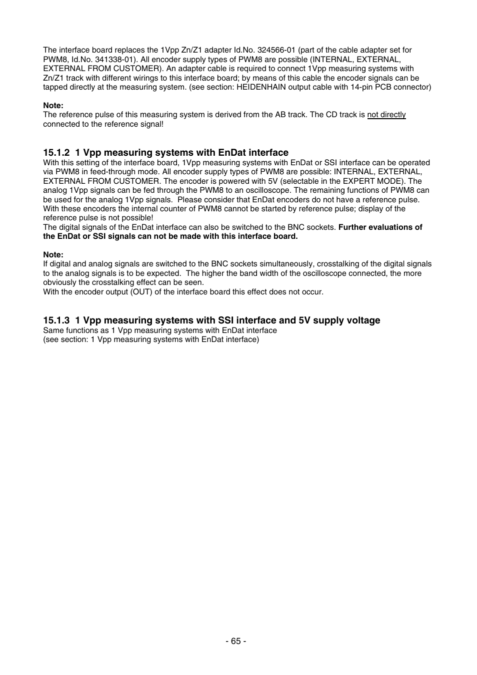 HEIDENHAIN PWM 8 User Manual | Page 65 / 90