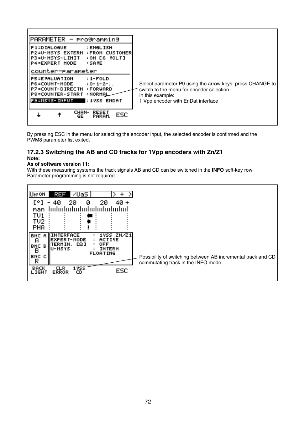 HEIDENHAIN PWM 8 User Manual | Page 72 / 90