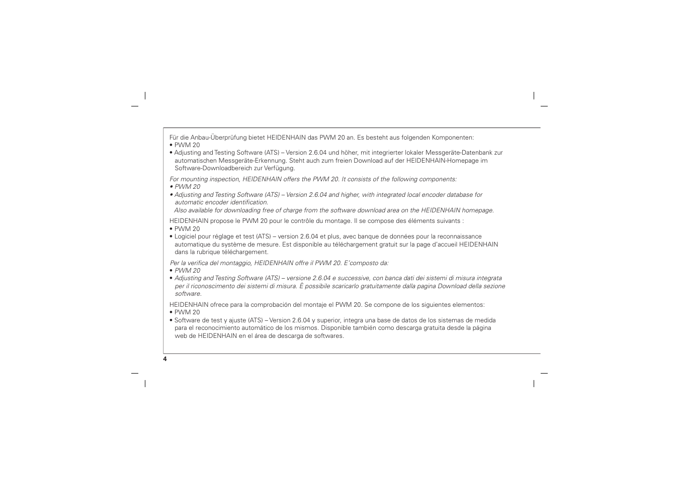 HEIDENHAIN ECI 119 EnDat01 User Manual | Page 4 / 24