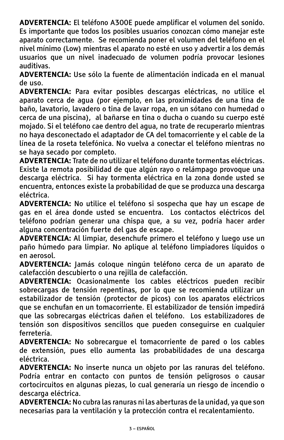 ClearSounds A300E User Manual | Page 23 / 60