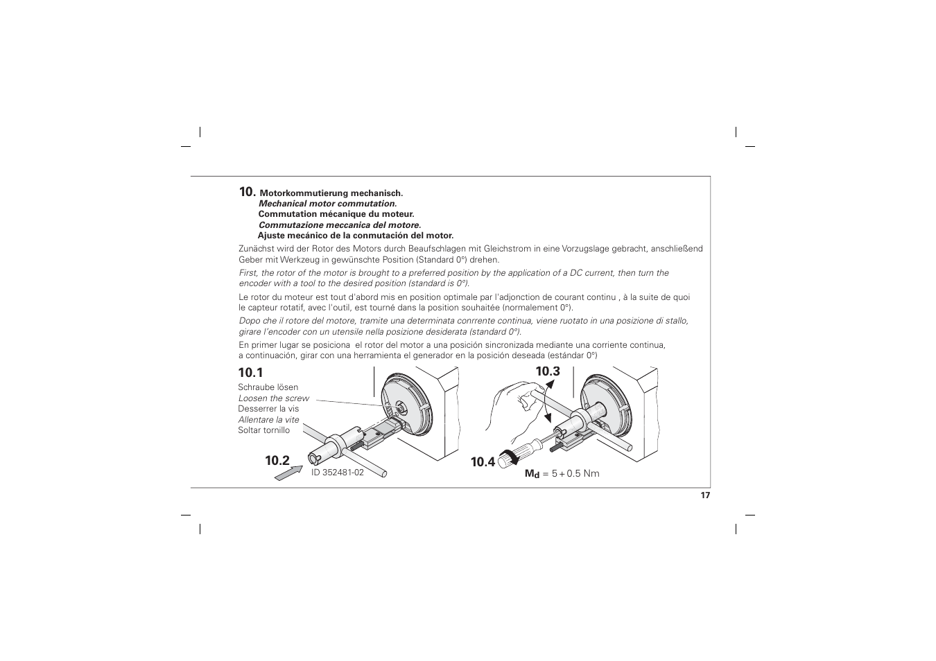 HEIDENHAIN ECI 1317 EnDat01 User Manual | Page 17 / 30