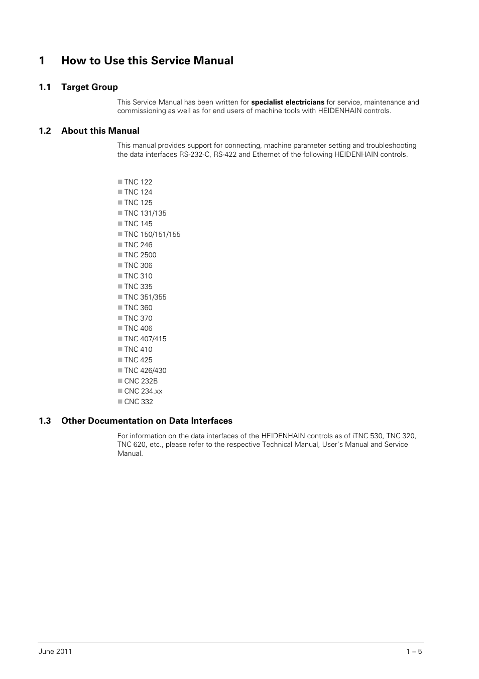 1 how to use this service manual, 1 target group, 2 about this manual | 3 other documentation on data interfaces, How to use this service manual, Target group, About this manual, Other documentation on data interfaces, 1how to use this service manual | HEIDENHAIN SHB Data Interfaces for HEIDENHAIN User Manual | Page 4 / 100