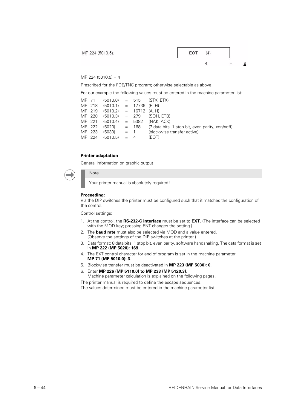HEIDENHAIN SHB Data Interfaces for HEIDENHAIN User Manual | Page 43 / 100