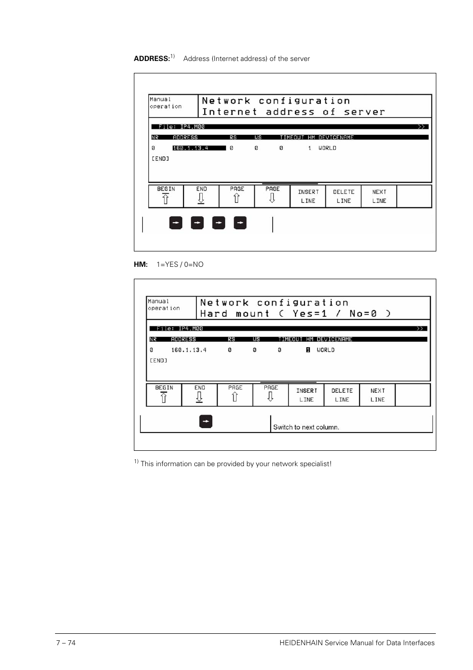 HEIDENHAIN SHB Data Interfaces for HEIDENHAIN User Manual | Page 73 / 100