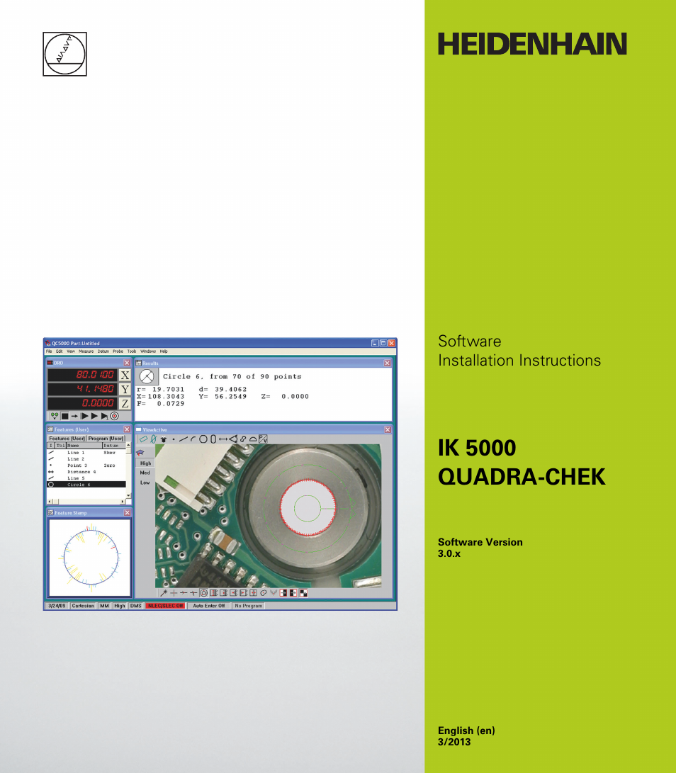 HEIDENHAIN IK 5000 User Manual | 20 pages