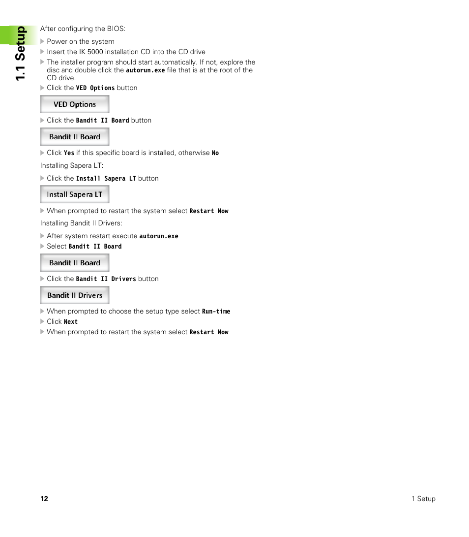 1s e tu p | HEIDENHAIN IK 5000 User Manual | Page 12 / 20