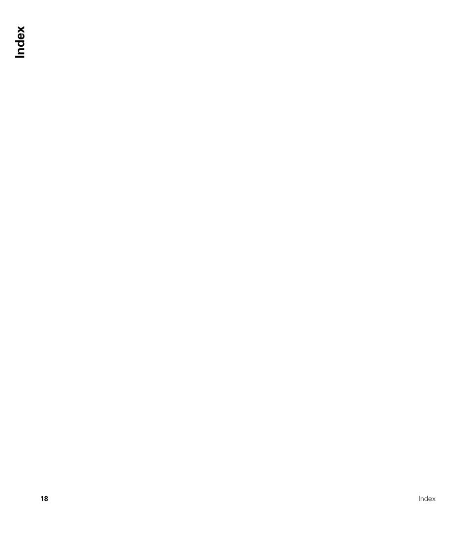 Index | HEIDENHAIN IK 5000 User Manual | Page 18 / 20