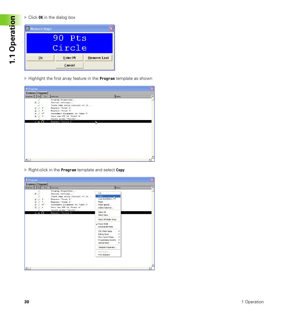 1 oper ation | HEIDENHAIN IK 5000 Addendum User Manual | Page 30 / 100