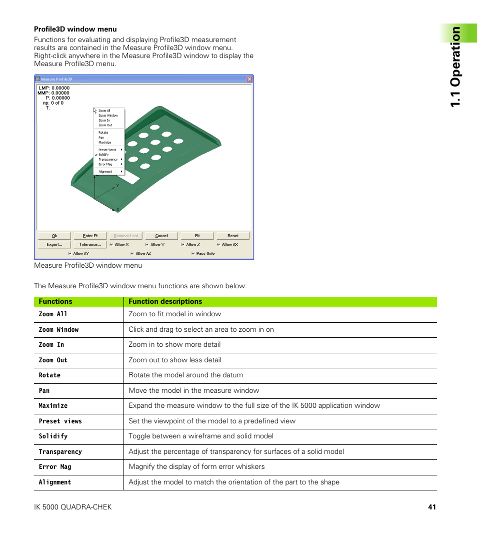 1 oper ation | HEIDENHAIN IK 5000 Addendum User Manual | Page 41 / 100