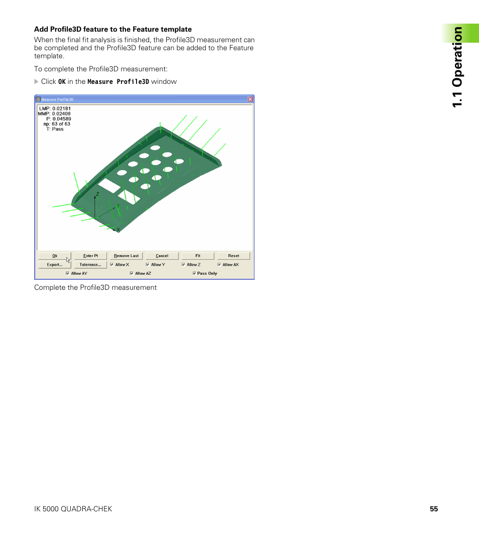 1 oper ation | HEIDENHAIN IK 5000 Addendum User Manual | Page 55 / 100