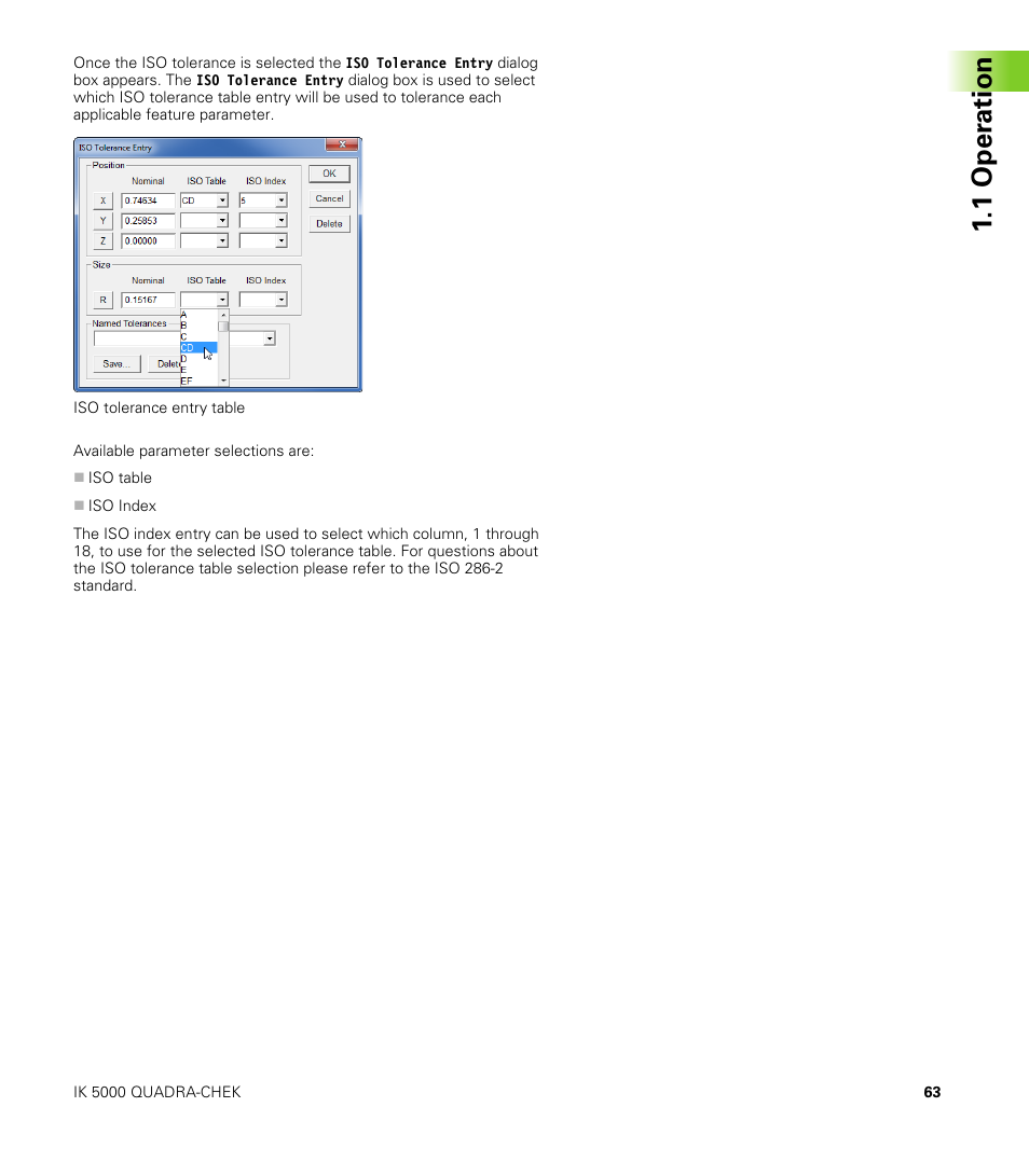1 oper ation | HEIDENHAIN IK 5000 Addendum User Manual | Page 63 / 100