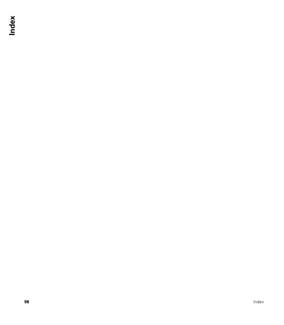 Index | HEIDENHAIN IK 5000 Addendum User Manual | Page 98 / 100