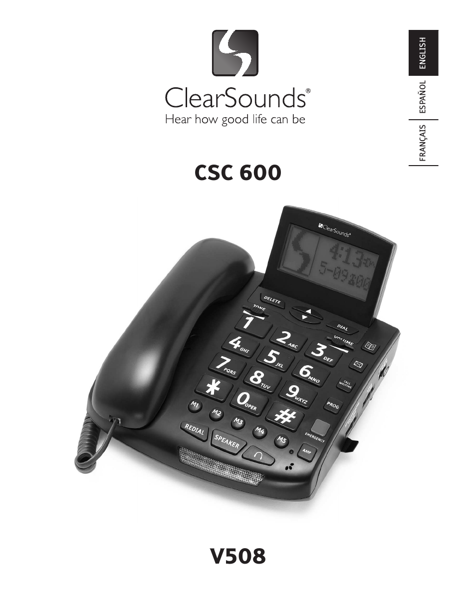 ClearSounds CSC600 User Manual | 22 pages
