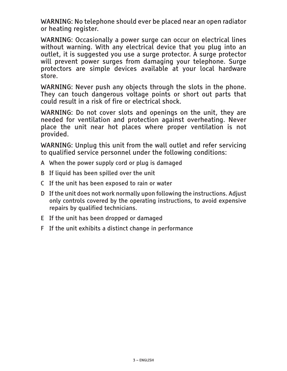 ClearSounds CSC600 User Manual | Page 3 / 22