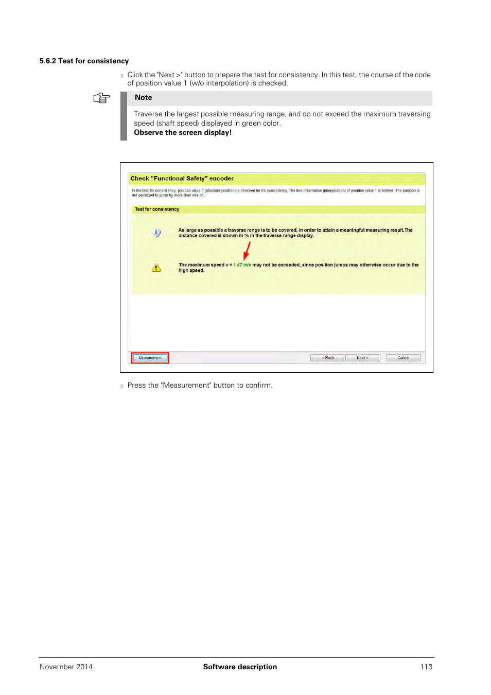 2 test for consistency | HEIDENHAIN PWM 20 User Manual | Page 112 / 244