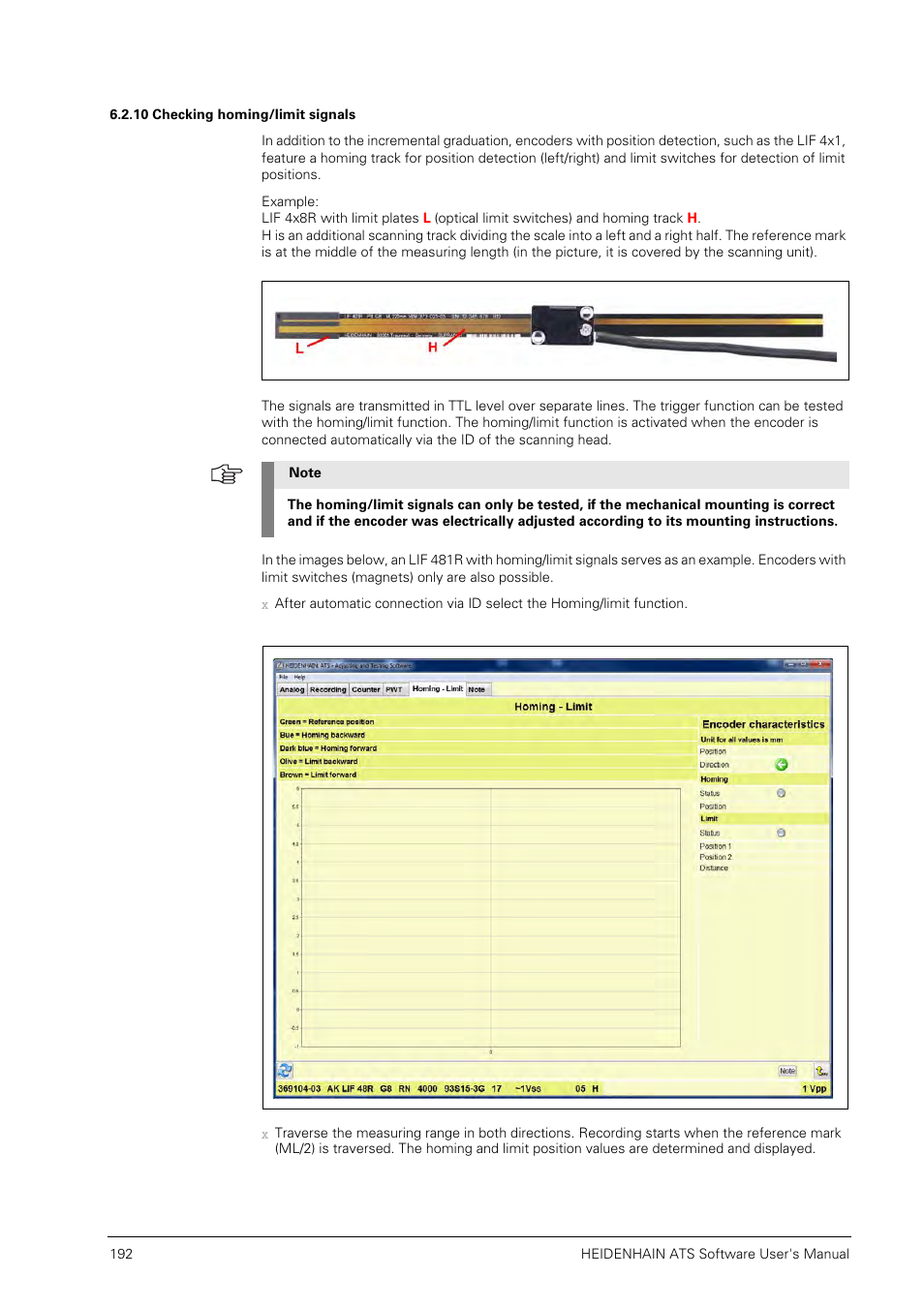 10 checking homing/limit signals | HEIDENHAIN PWM 20 User Manual | Page 189 / 244