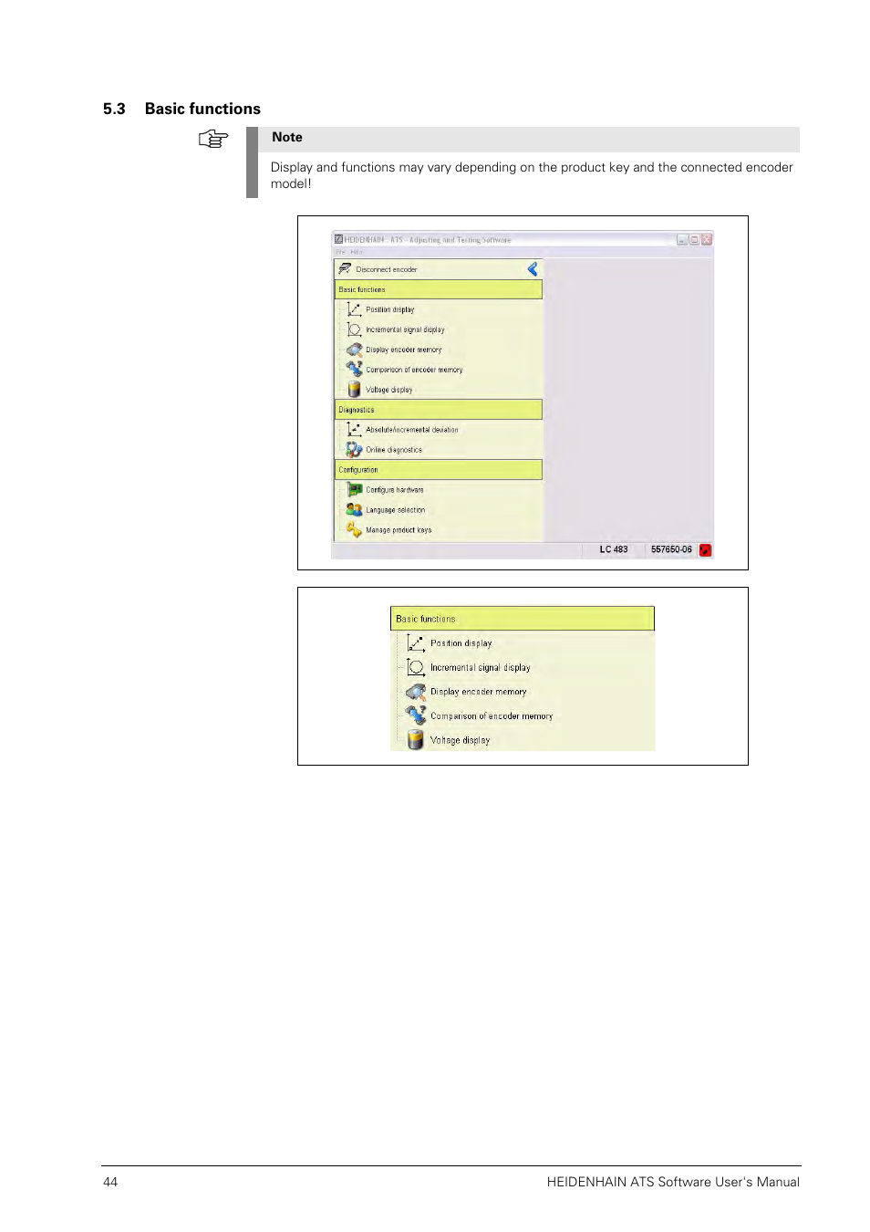 3 basic functions | HEIDENHAIN PWM 20 User Manual | Page 43 / 244