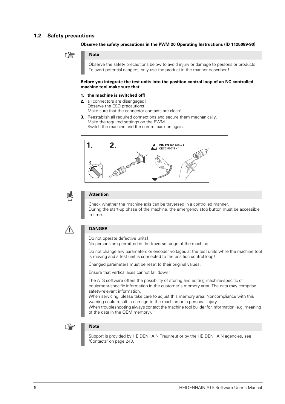2 safety precautions | HEIDENHAIN PWM 20 User Manual | Page 5 / 244