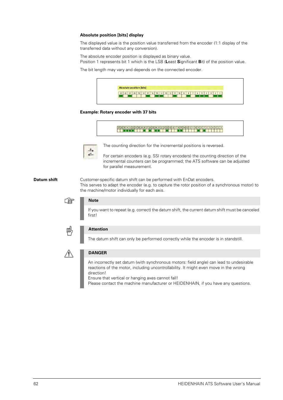 Datum shift | HEIDENHAIN PWM 20 User Manual | Page 61 / 244
