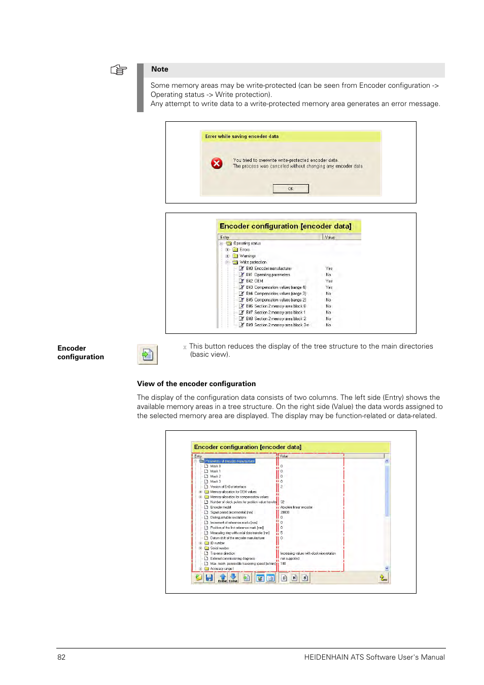 Encoder configuration | HEIDENHAIN PWM 20 User Manual | Page 81 / 244