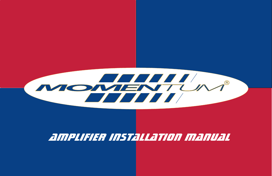 Momentum MMA 300 User Manual | 16 pages