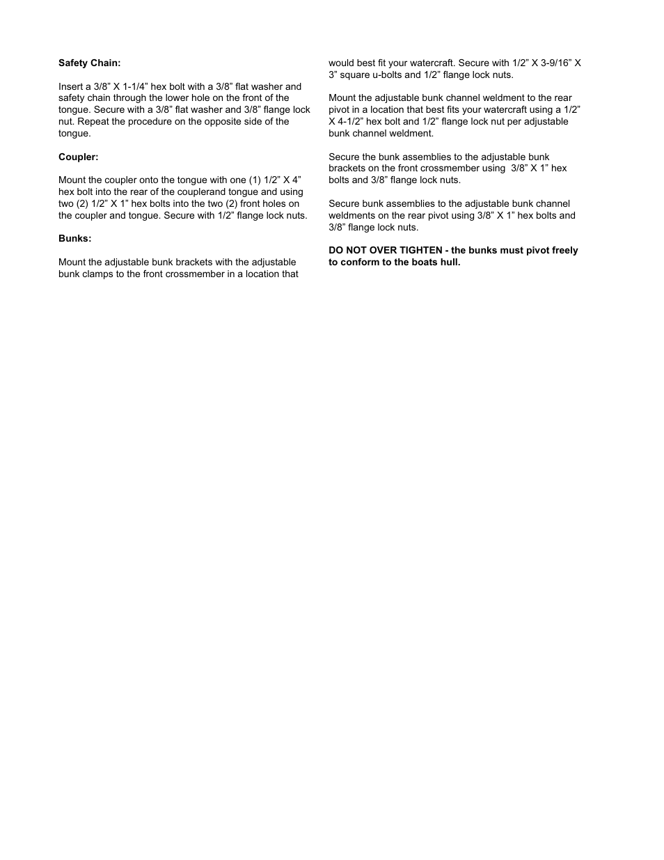 ShoreLand'r 2x3 User Manual | Page 6 / 32