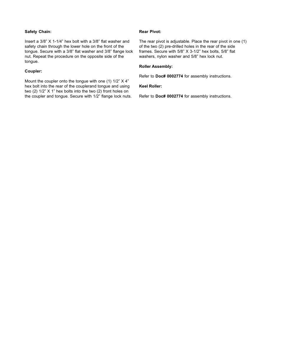ShoreLand'r 2x3 User Manual | Page 8 / 32