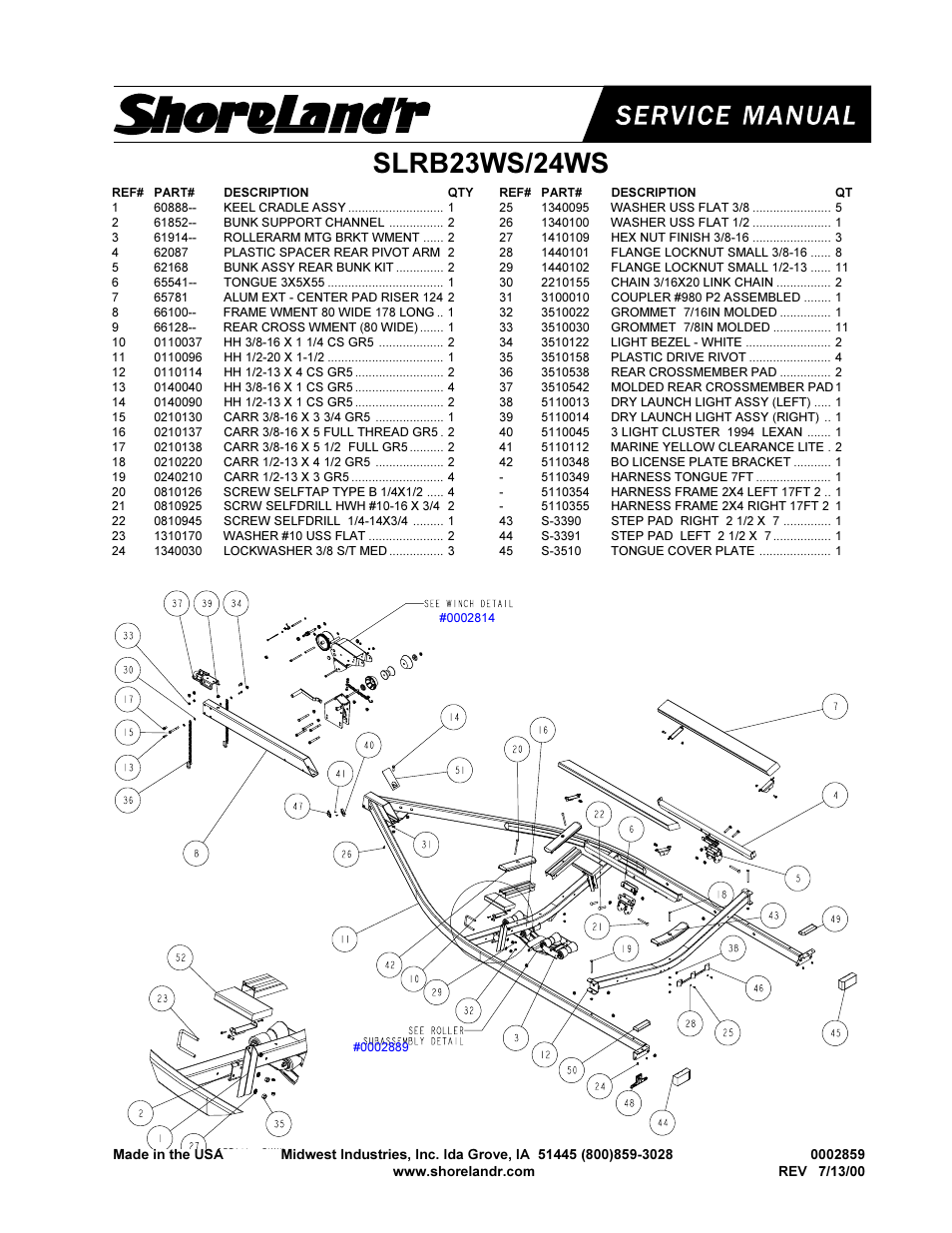 Slrb23ws/24ws | ShoreLand'r 2x4W User Manual | Page 27 / 58