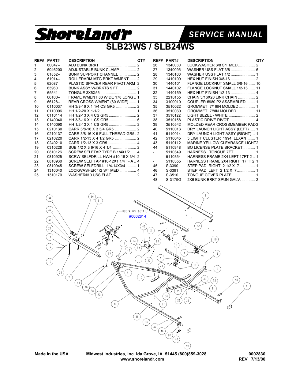 Slb23ws / slb24ws | ShoreLand'r 2x4W User Manual | Page 3 / 58