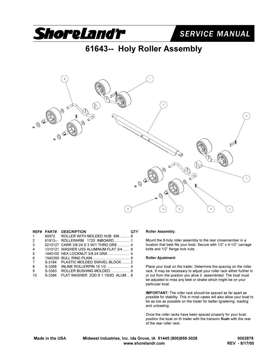 ShoreLand'r 2x4W User Manual | Page 55 / 58