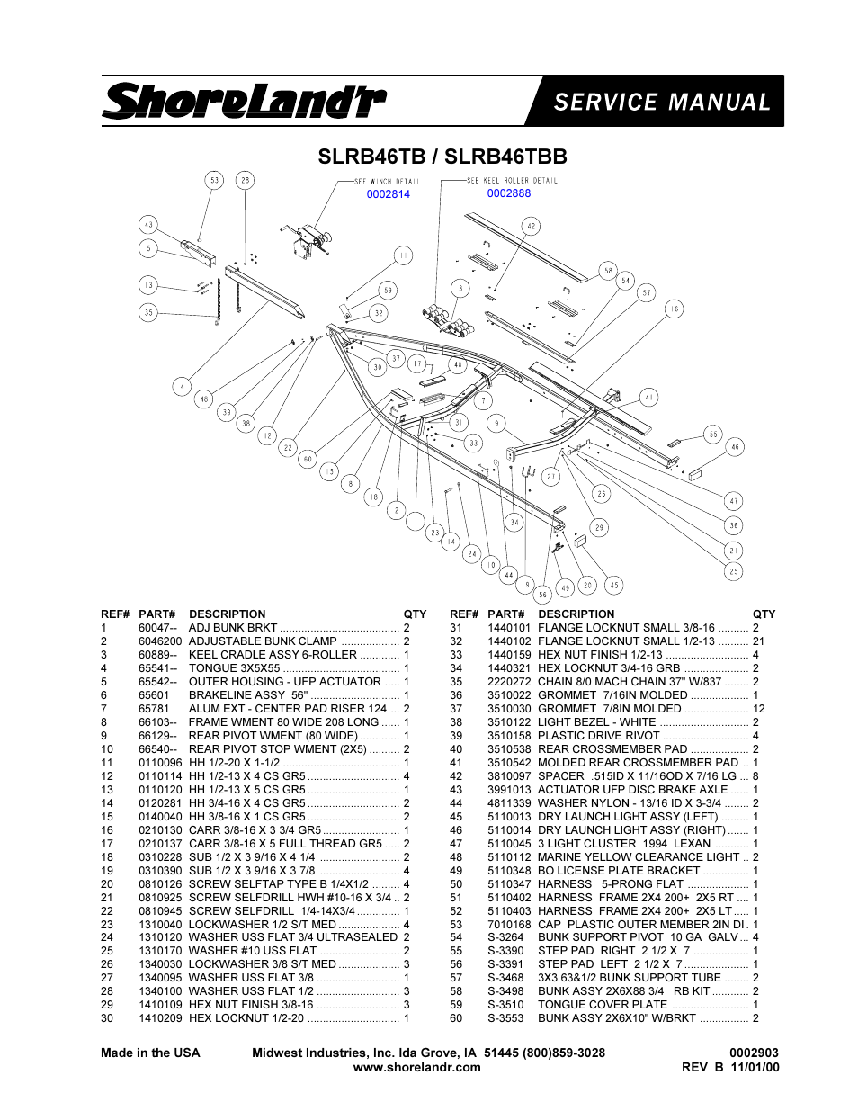 Slrb46tb / slrb46tbb | ShoreLand'r 2x5 User Manual | Page 11 / 30