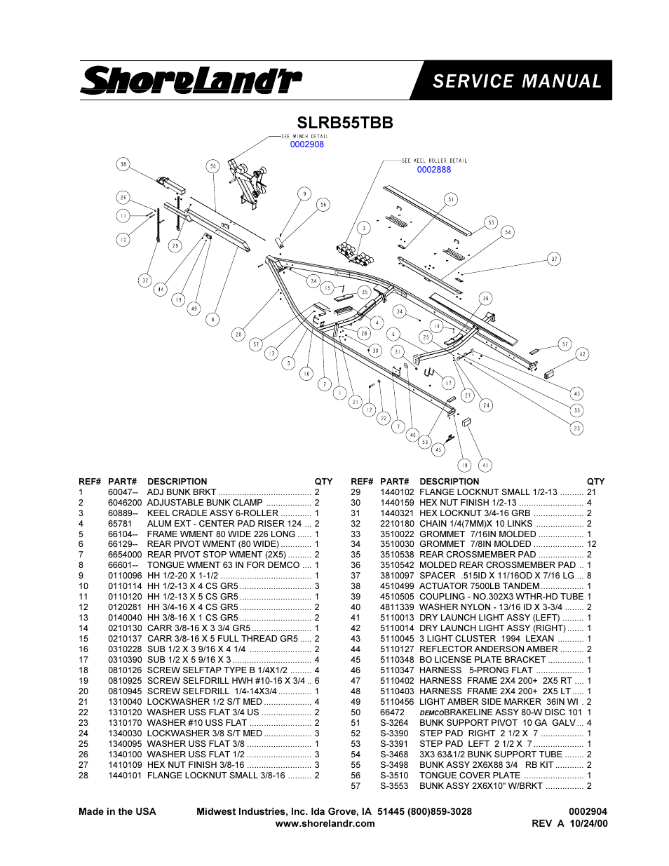 Slrb55tbb | ShoreLand'r 2x5 User Manual | Page 13 / 30