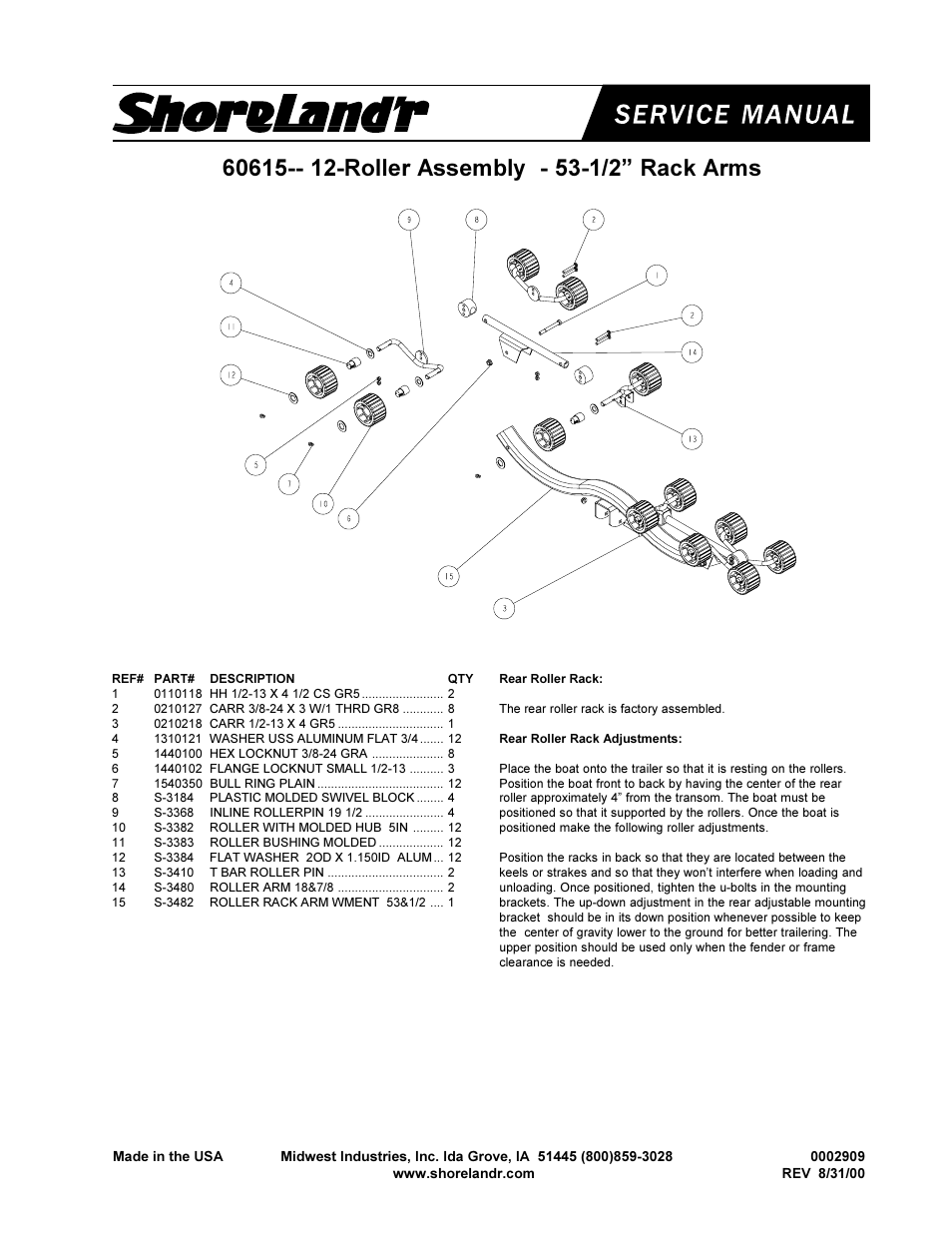 ShoreLand'r 2x5 User Manual | Page 25 / 30