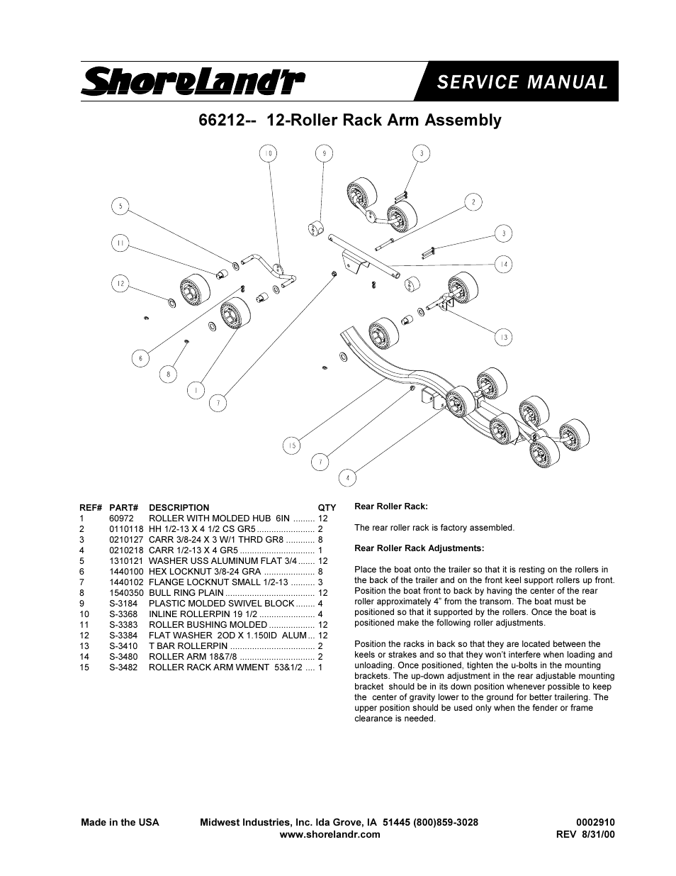ShoreLand'r 2x5 User Manual | Page 27 / 30