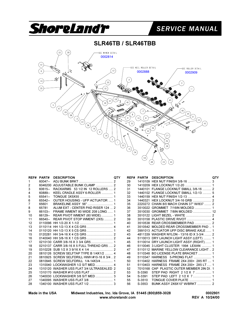 Slr46tb / slr46tbb | ShoreLand'r 2x5 User Manual | Page 7 / 30