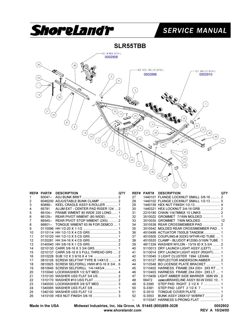 Slr55tbb | ShoreLand'r 2x5 User Manual | Page 9 / 30