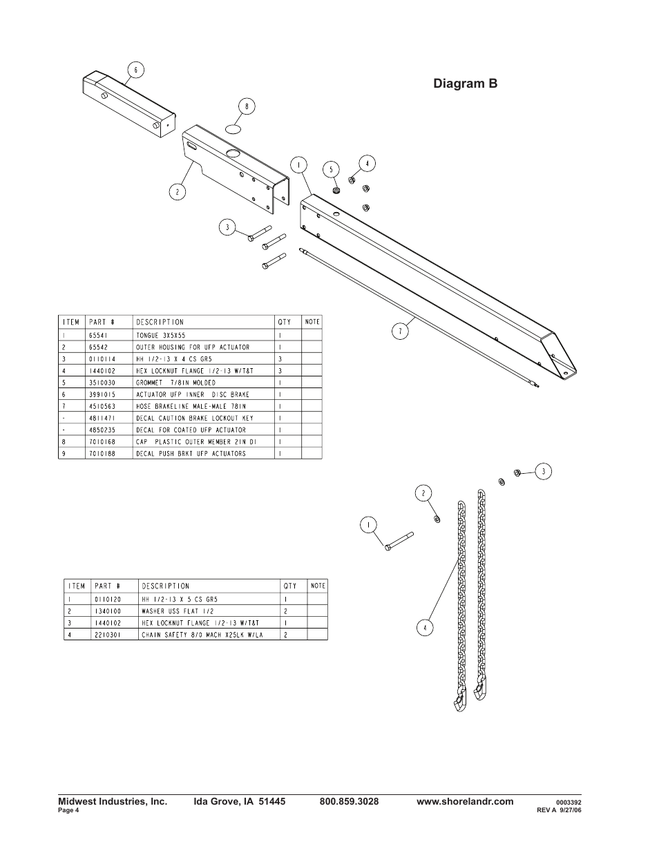 Diagram b | ShoreLand'r B2313BL User Manual | Page 4 / 12