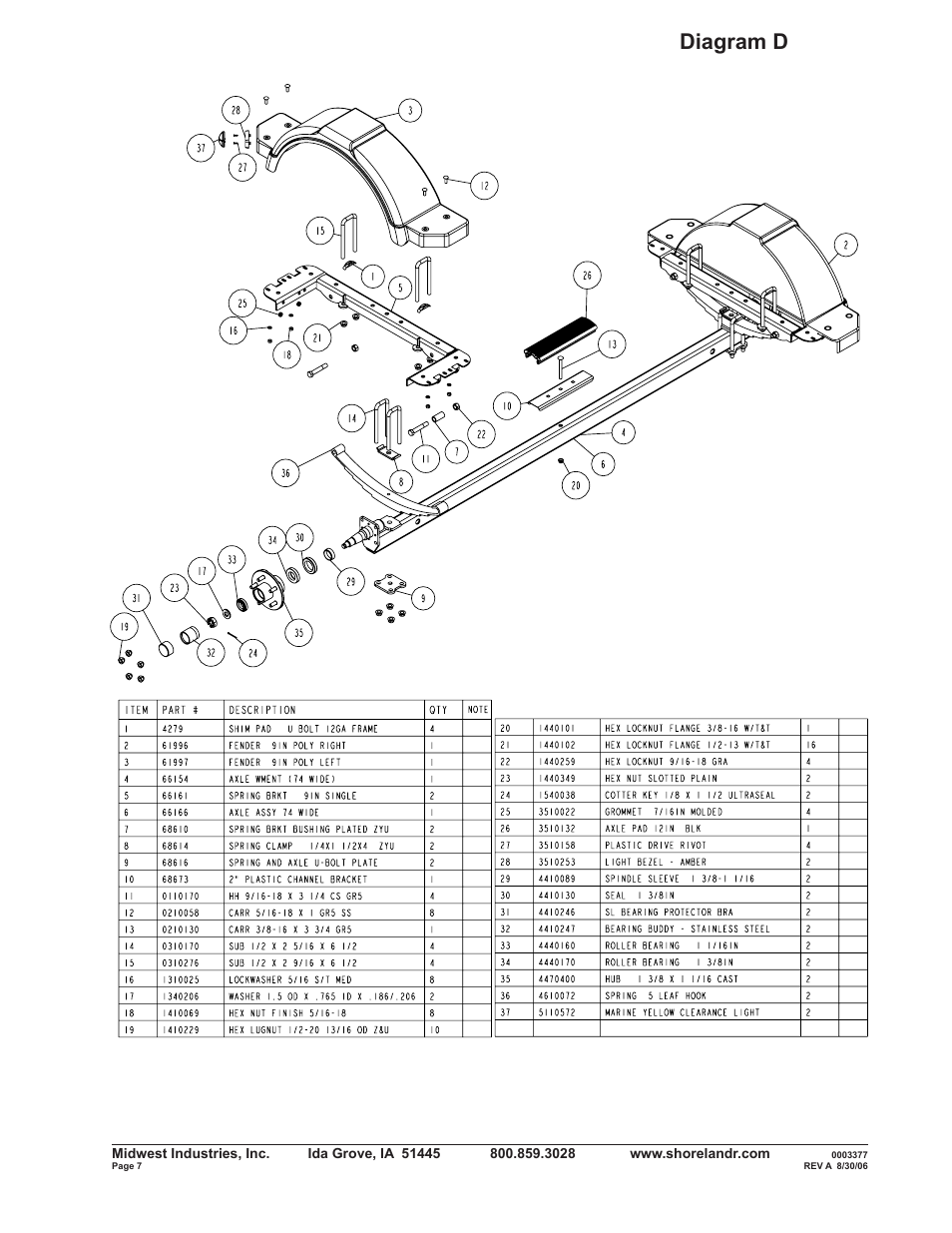 Diagram d | ShoreLand'r B2313S User Manual | Page 7 / 10