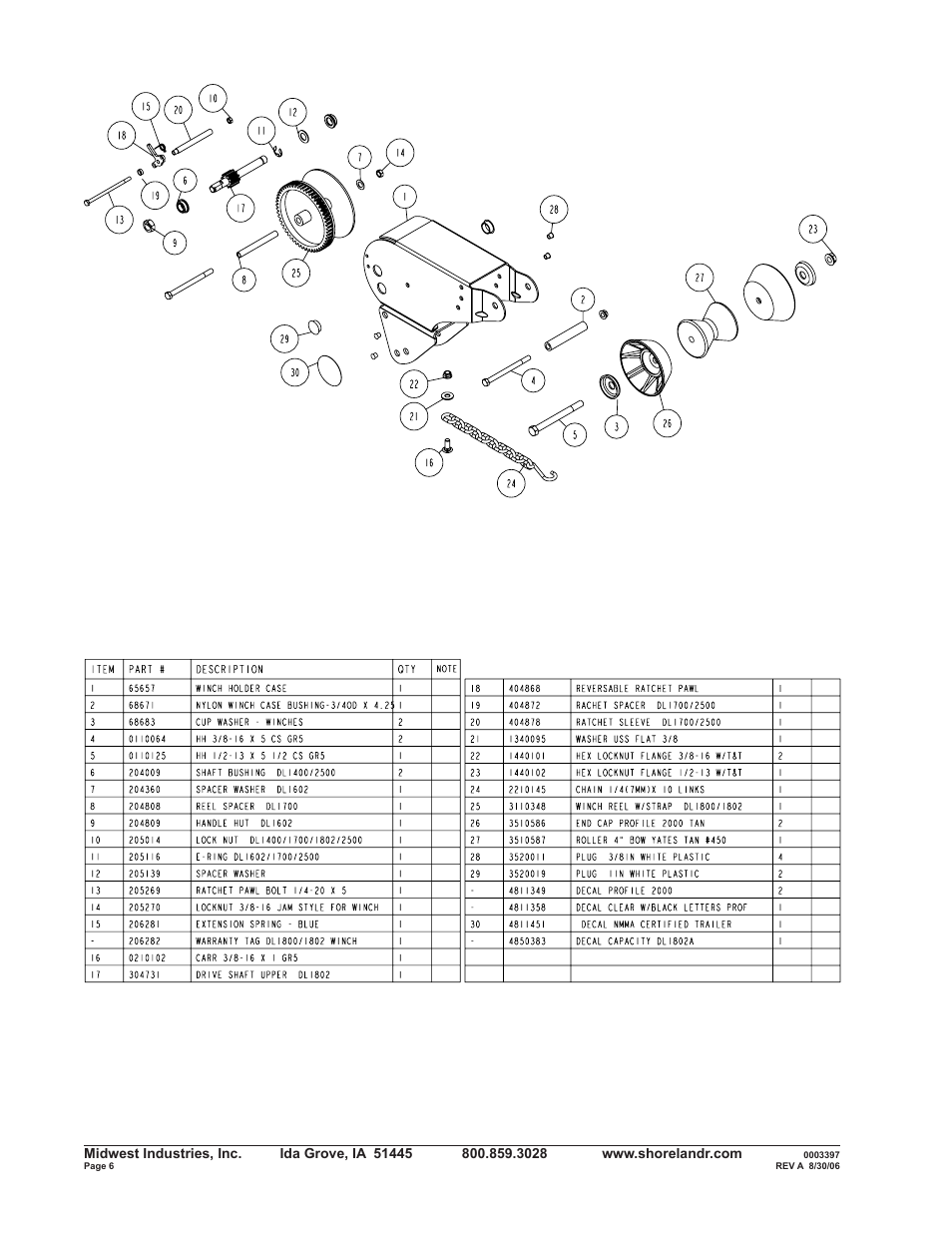 ShoreLand'r B2313SW User Manual | Page 6 / 10
