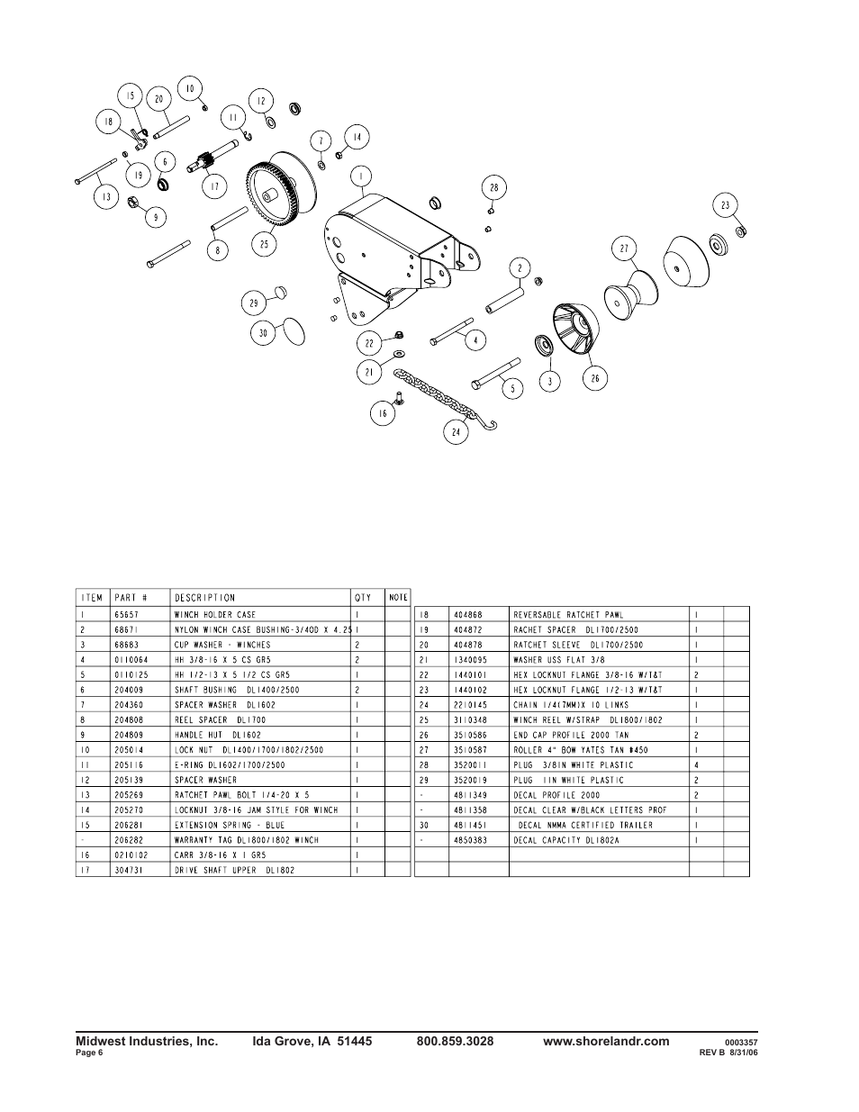 ShoreLand'r B2314S User Manual | Page 6 / 10