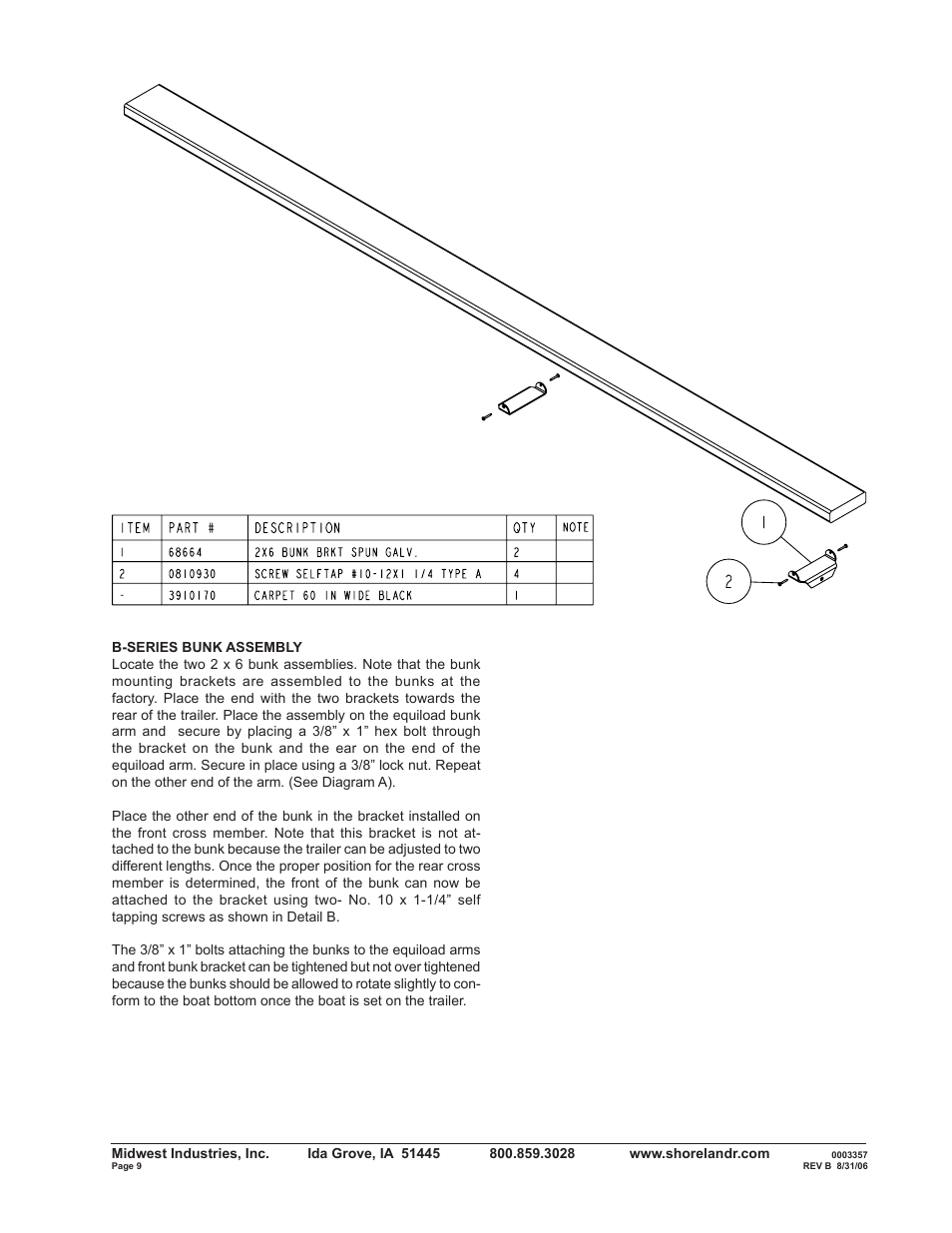ShoreLand'r B2314S User Manual | Page 9 / 10