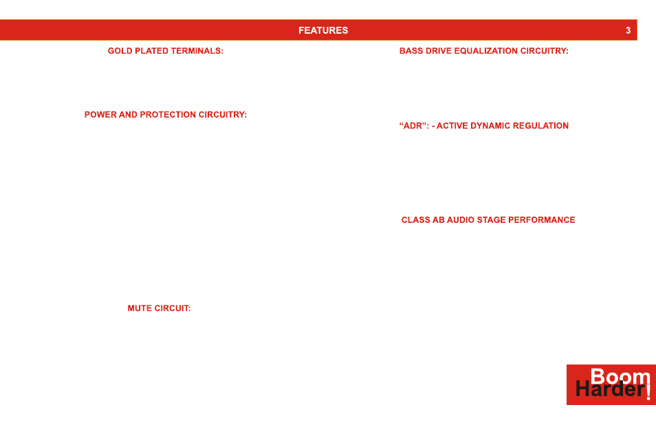 Cadence Q DRIVE SERIES User Manual | Page 3 / 12