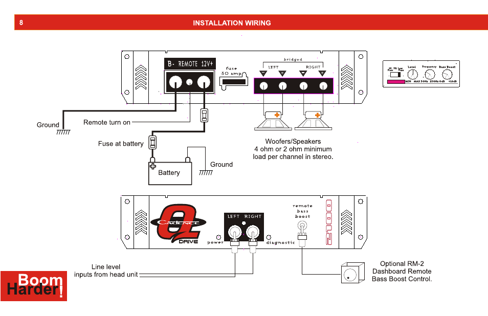 Cadence Q DRIVE SERIES User Manual | Page 8 / 12